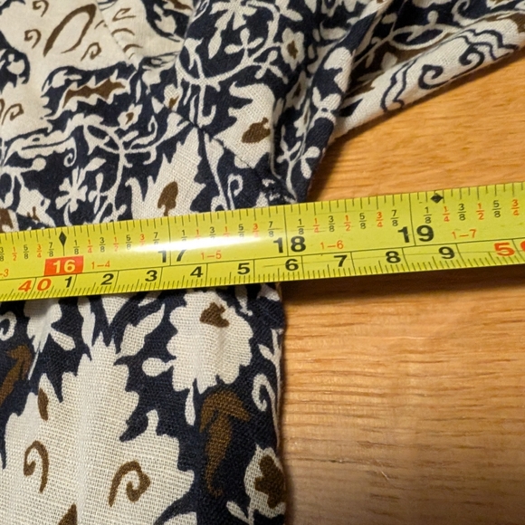 Zara Cotton/Linen Maxi Dress,S - Picture 5 of 9